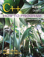 C++ How to Program book cover